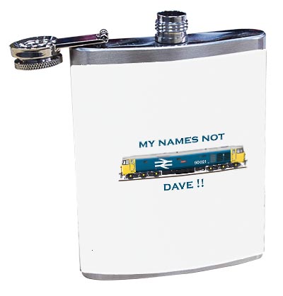 My Names Not Dave Hip Flask