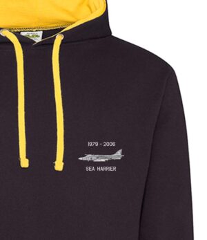 SEA Harrier CMA Black and Yellow hoodie