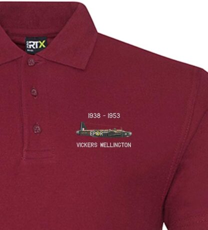 Wellington Burgundy Polo Snippet