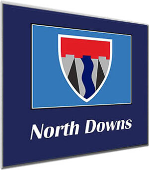 Pin Badge 26 x 24 North Downs