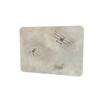 WW1 Dogfight digital art mouse mat