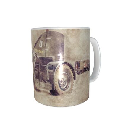 WW2 Aircrew Emergency Digital Art Mug