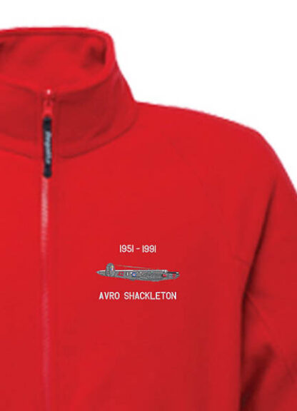 Avro Shackleton Red Fleece Snippet