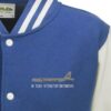 B52H Royal Blue White Varsity Jacket