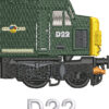 Class 45 Green D22 Class 45 Green D22