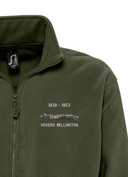 Wellington Military Green Fleece