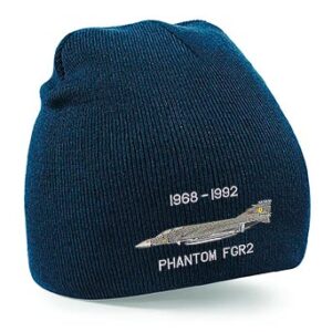 19 Sqn Phantom navy blue beanie hat