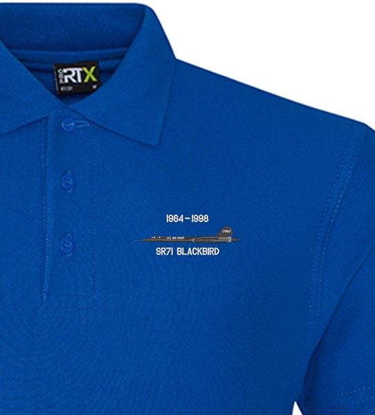 Royal Blue SR71 Polo Snippet