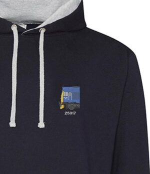 Class 25 black heather hoodie