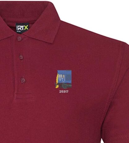 Class 25 Burgundy Polo Snippet