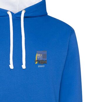 Class 25 royal blue white hoodie Class 25 royal blue white hoodie