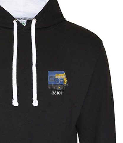 Class 33 black white hoodie