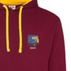 Class 33 burgundy gold hoodie Class 33 burgundy gold hoodie