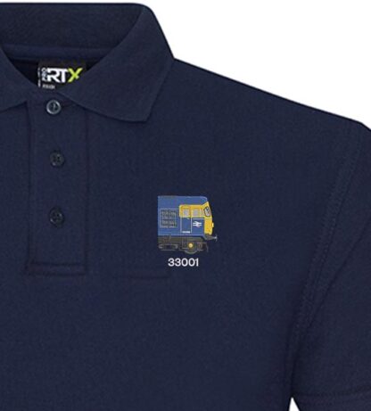 Class 33 navy blue Polo Snippet