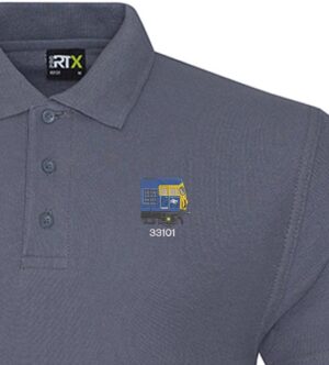 Class 33 seal grey Polo Snippet