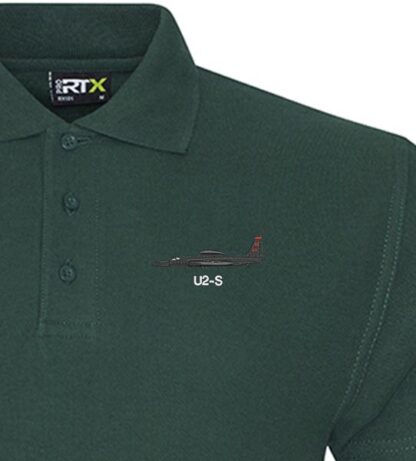 Bottle Green U2 Polo Snippet