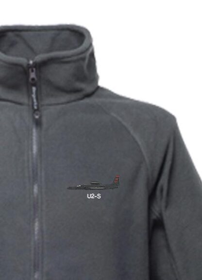 Charcoal Grey U2 Fleece Snippet