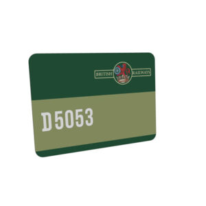 Class 24 Two Tone BR Green Data Panel Metal Sign