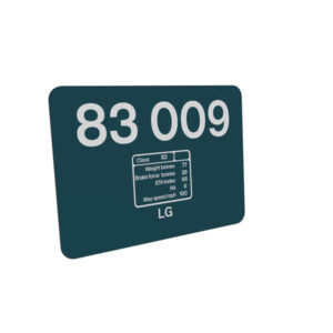 Class 83 BR Blue Data Panel