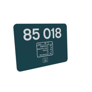 Class 85 BR Blue Data Panel