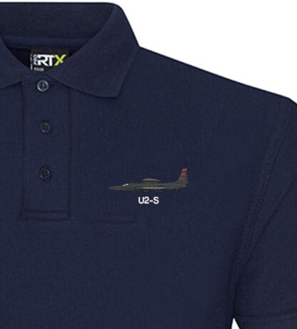 Navy U2 Polo Snippet