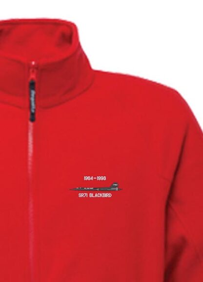 Red SR71 Fleece Snippet