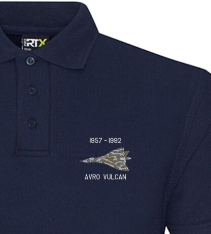 Avro Vulcan Navy Blue Polo