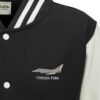 Black and White 29 Sqn Eurofighter typhoon Varsity Jacket Black and White 29 Sqn Eurofighter typhoon Varsity Jacket