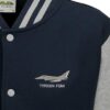 Navy Blue and Heather 29 Sqn Eurofighter typhoon Varsity Jacket Navy Blue and Heather 29 Sqn Eurofighter typhoon Varsity Jacket