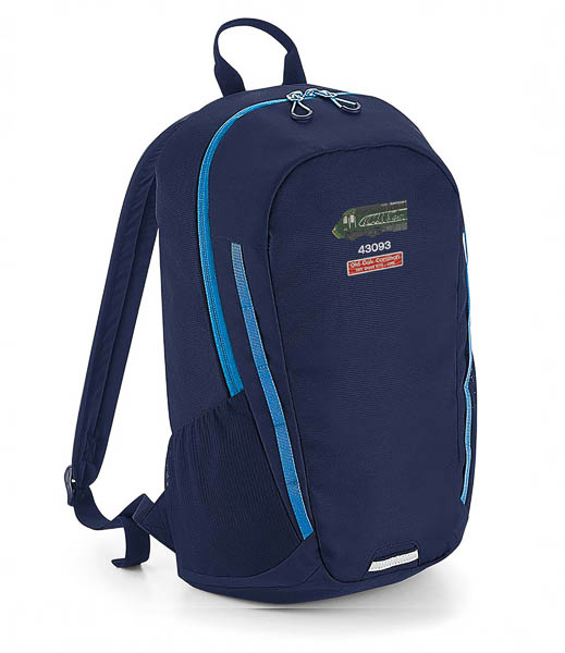 43093 GWR open Day Vinyl Blue Backpack