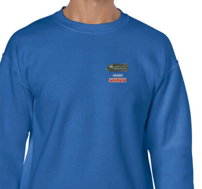 43093 Open Day Vinyl royal blue Sweatshirt