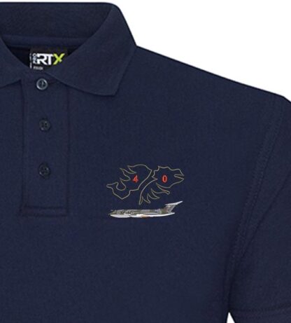 falklands 40 victor navy polo