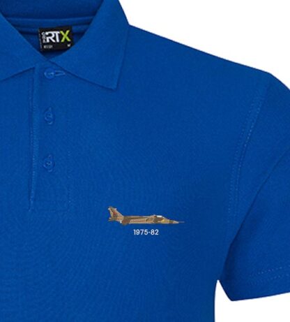 SOAF Jaguar personalised royal blue polo