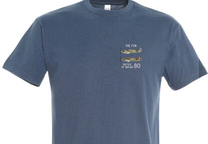 Battle of Britain 80 The Few Denim Blue T-Shirt