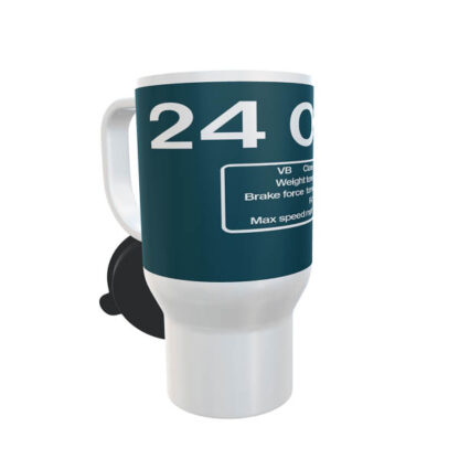 BR Blue Class 24 Early Data Panel Travel Mug