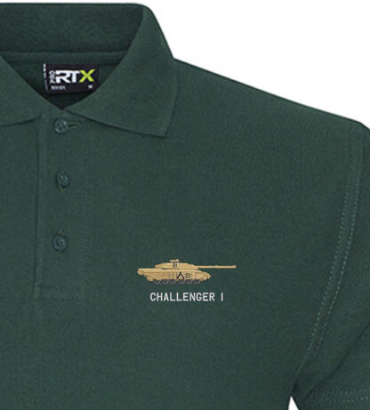 Challenger Tank Bottle Green Polo