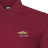 Challenger Tank Burgundy Polo Challenger Tank Burgundy Polo