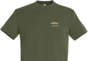 Challenger Tank Mil Green T-shirt
