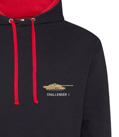 Challenger Tank Navy Red Hoodie