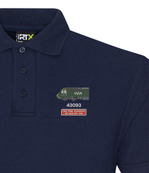 GWR 43093 Navy Blue Polo Snippet