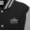 Sherman Tank Black Heather Varsity Jacket Sherman Tank Black Heather Varsity Jacket