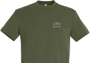 Sherman Tank Mil Green T-shirt