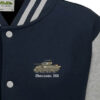 Sherman Tank Navy Blue Heather Varsity Jacket Sherman Tank Navy Blue Heather Varsity Jacket