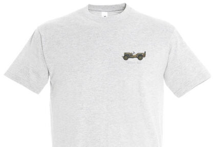 Willys Jeep ash grey T-shirt