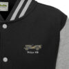 Willys Jeep Black Heather Varsity Jacket