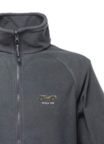 Willys Jeep Seal Grey Fleece