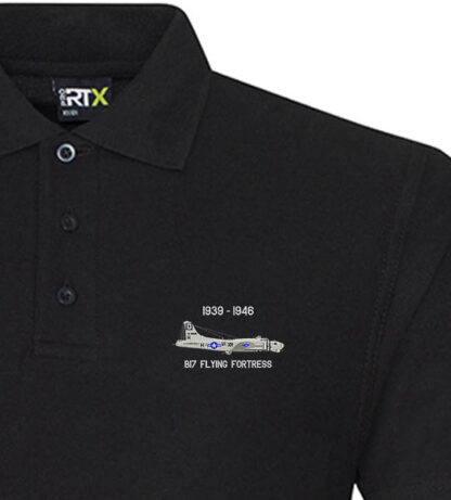 100 BG B17 Black Polo