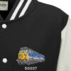 Kids 50027 black white Varsity Jacket Kids 50027 black white Varsity Jacket