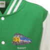 Kids 50027 kelly green Varsity Jacket Kids 50027 kelly green Varsity Jacket