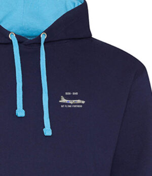 100th BG B17 navy hawaiian blue hoodie 100th BG B17 navy hawaiian blue hoodie